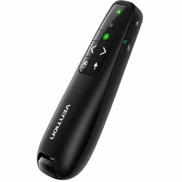 Vention Presentador inalámbrico KQPB0-GL con Air Mouse y Láser Verde Negro